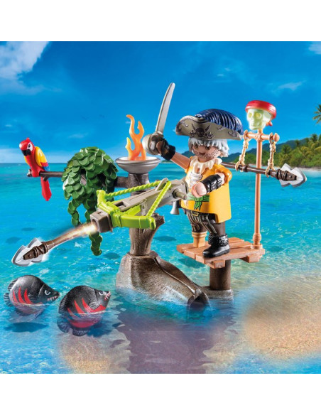 Playmobil Pirata Con Ballesta
