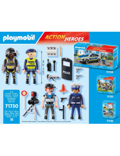 Playmobil Set De Figuras Policia 2