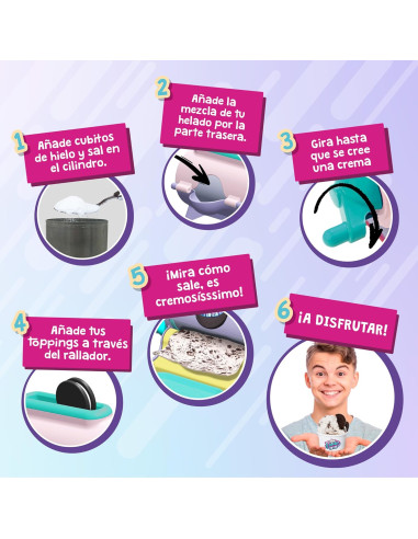 Heladisssimo, máquina para hacer helados