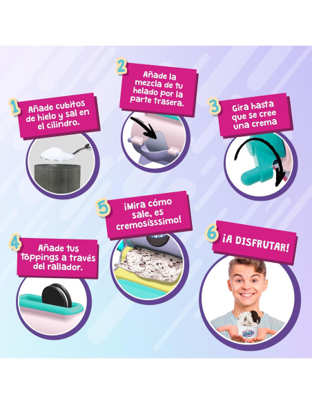 Heladisssimo, máquina para hacer helados