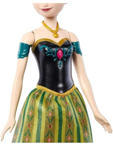 Frozen Anna musical Muñeca que canta al presionar un botón