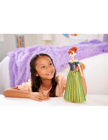 Frozen Anna musical Muñeca que canta al presionar un botón