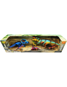 Conjunto Diorama de Dinosaurios