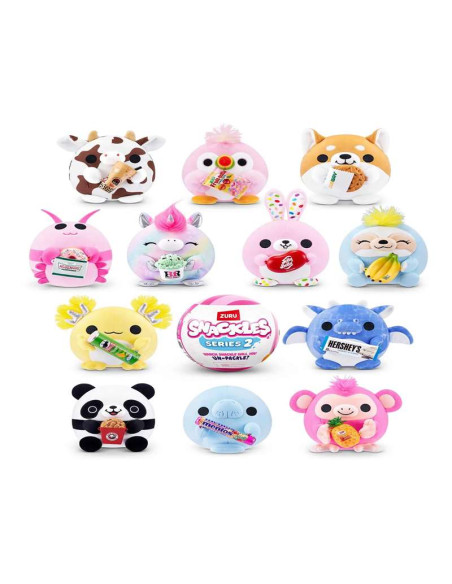 Snackles Serie 2 Peluche sorpresa surtidos