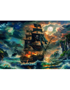 Puzzle Piratas de los mares embrujados - 300 piezas 2