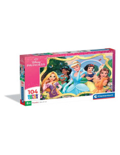 Puzzle Princesas Disney Marco oro - 104 piezas