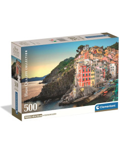 Puzzle 500 piezas Colección Riomaggiore Coastclementoni -...