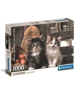 Puzzle Adulto 1000 Piezas Colección Lindos Gatitos Caja...
