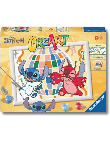 Creart D Disney Stitch y Leroy | Pintar por...