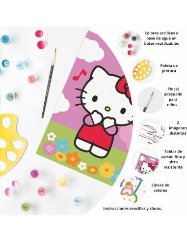 Hello Kitty CreArt Pintar por Números