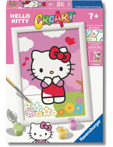 Hello Kitty CreArt Pintar por Números