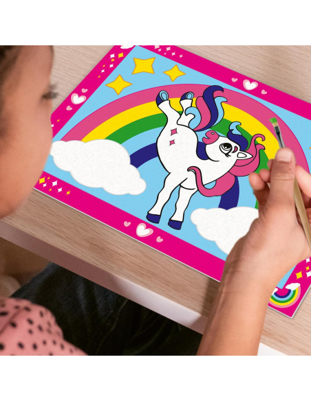 Creart Junior: Ponis Mágicos | Pintar por Numeros Niños | Manualidades Niña 