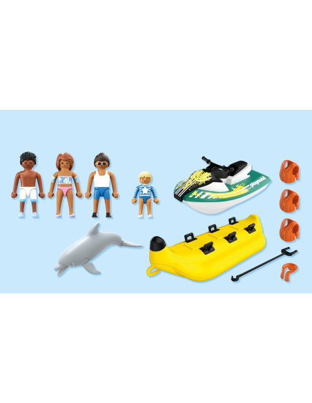 PLAYMOBIL 71905 | Vacaciones en la playa | Paseo en Banana Inflable