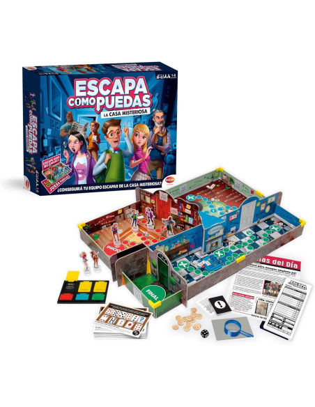 Escapa como Puedas, Escape Room Familiar rejugable