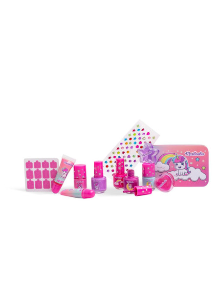 Martinelia Little Unicorn Set de Uñas y Labios con Estuche de Lata