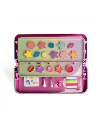 Estuche de Maquillaje 3 Niveles Little Unicorn