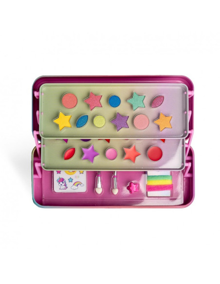 Estuche de Maquillaje 3 Niveles Little Unicorn