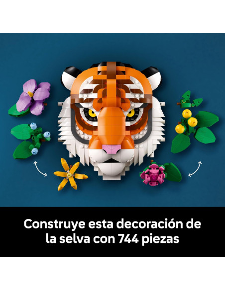LEGO Art Colección Fauna: Tigre - Maqueta 3D