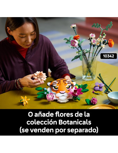 LEGO Art Colección Fauna: Tigre - Maqueta 3D