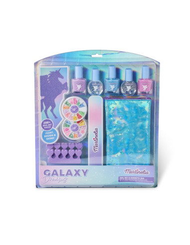 Kit de uñas con neceser galaxy dreams