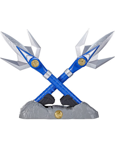 Power Rangers - Lightning Collection - Lanza de poder de Mighty Morphin Ranger Azul 