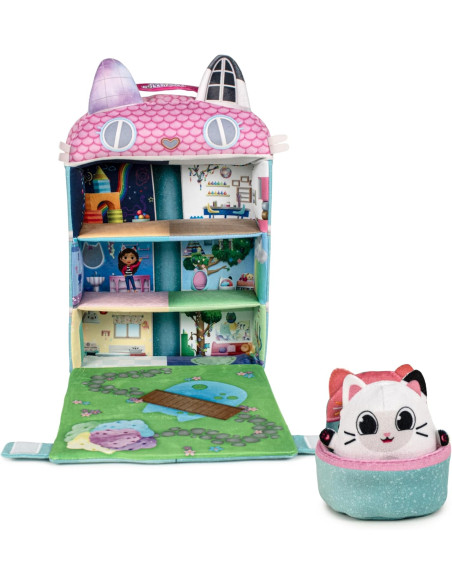 Softies, Plush Dollhouse, Casa de Peluche de Gabby