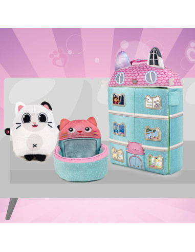 Softies, Plush Dollhouse, Casa de Peluche de Gabby