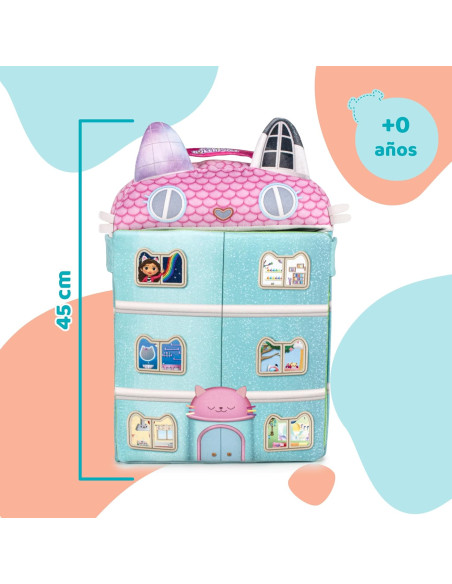 Softies, Plush Dollhouse, Casa de Peluche de Gabby