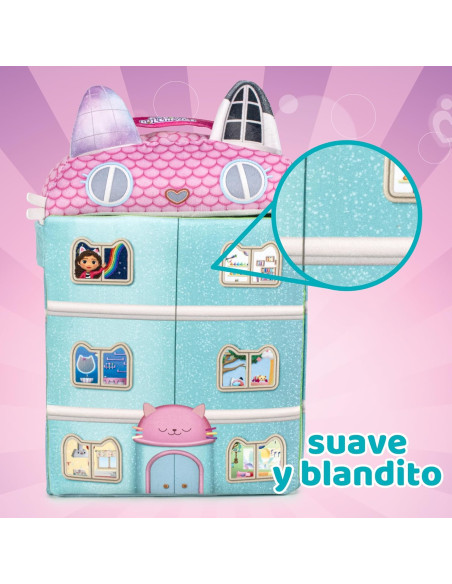 Softies, Plush Dollhouse, Casa de Peluche de Gabby