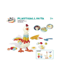 Plastigallinita Art Planet: la gallina más divertida