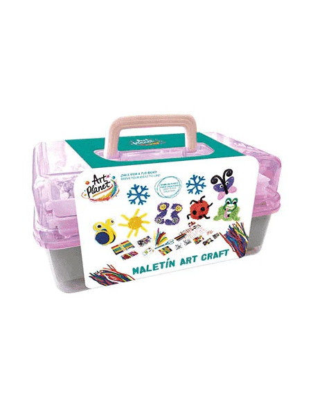 Maletín Art Craft – Set de manualidades creativas (6+)
