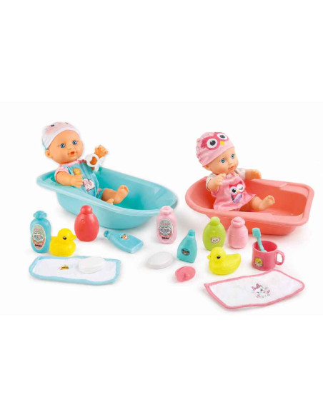 Bebé Bañerita Mini PequeBB con accesorios de baño