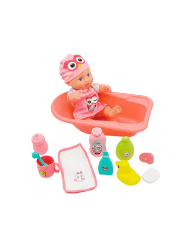 Bebé Bañerita Mini PequeBB con accesorios de baño