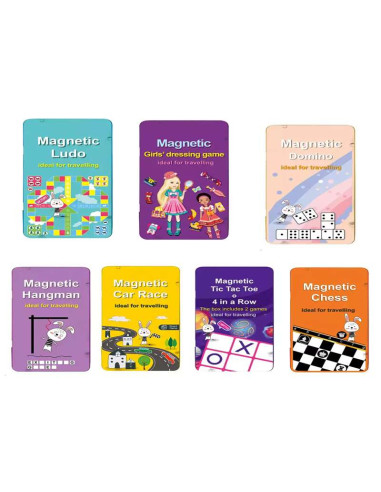Juegos Magnéticos Clásicos en Lata surtidos