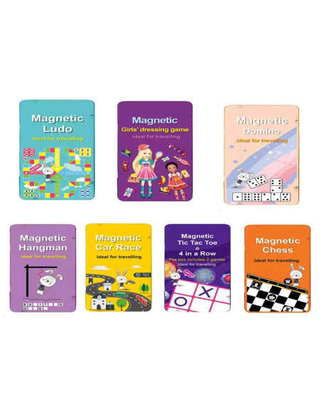 Juegos Magnéticos Clásicos en Lata surtidos