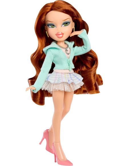 Bratz x Mean Girls Spring Fling Doll Cady - Muñeca de Moda Coleccionable con 2 Conjuntos