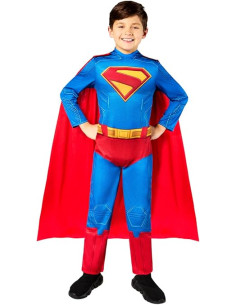 Disfraz oficial de DC Superman, disfraz de superhéroe...
