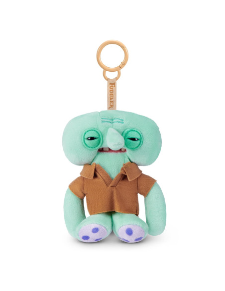 Fuggler ZURU - Llavero de peluche de Calamardo de 5 pulgadas, divertido monstruo feo con clip, var