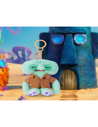 Fuggler ZURU - Llavero de peluche de Calamardo...