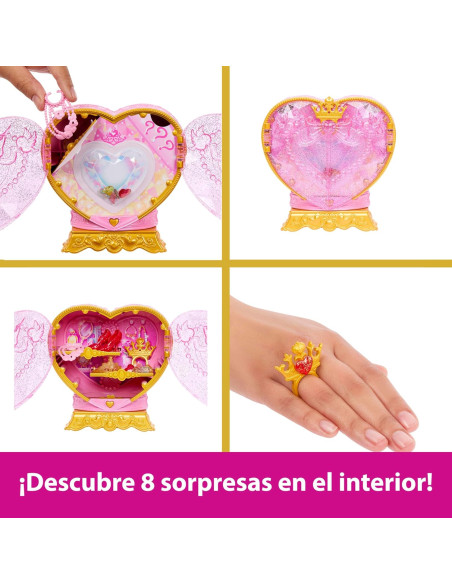 Princesas Muñeca Bella de Moda y Accesorios con 8 sorpresas