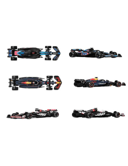 Hot Wheels Premium Coche de Carreras Formula 1 Metálico Escala 1:64