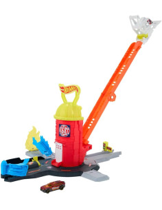 Hot Wheels City Superrescate en el Parque de Bomberos...