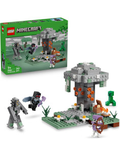 LEGO Minecraft El Jardín Pálido - Miniatura de Bioma con...