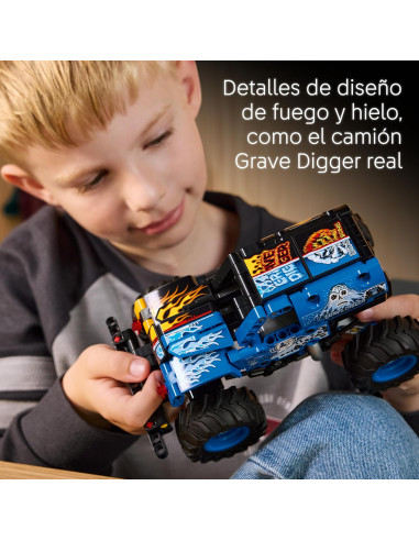 LEGO Technic Monster Jam Grave Digger Fuego y...