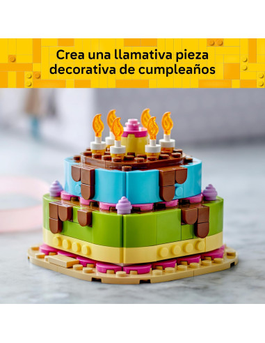 LEGO Pastel de Fiesta de Cumpleaños de Juguete...