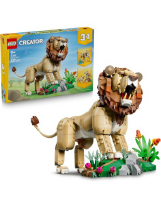 LEGO Creator 3en1 Fauna Salvaje: León Majestuoso de...