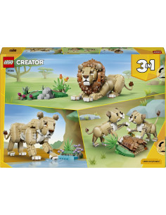 LEGO Creator 3en1 Fauna Salvaje: León Majestuoso de... 2