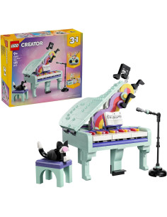 LEGO Creator 3en1 Piano Musical Decorativo con Gato de...