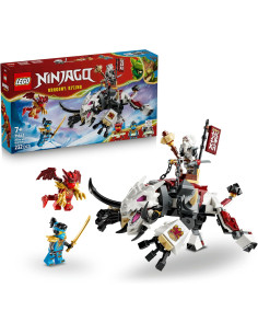 LEGO NINJAGO Zilvar y Bestia Dragón Grimtak – Figura...
