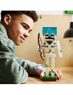 LEGO Minecraft El Esqueleto de Juguete – Figura...